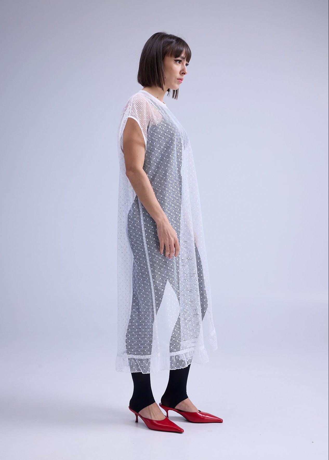 RE/Maison / Top/robe Goutte Dentelle - n°4 volant