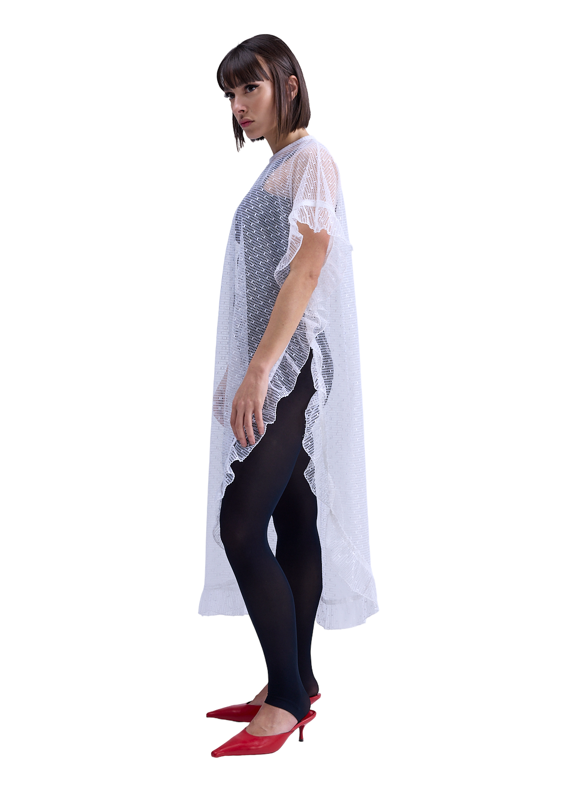 RE/Maison / Top/robe Goutte Dentelle - n°4 volant