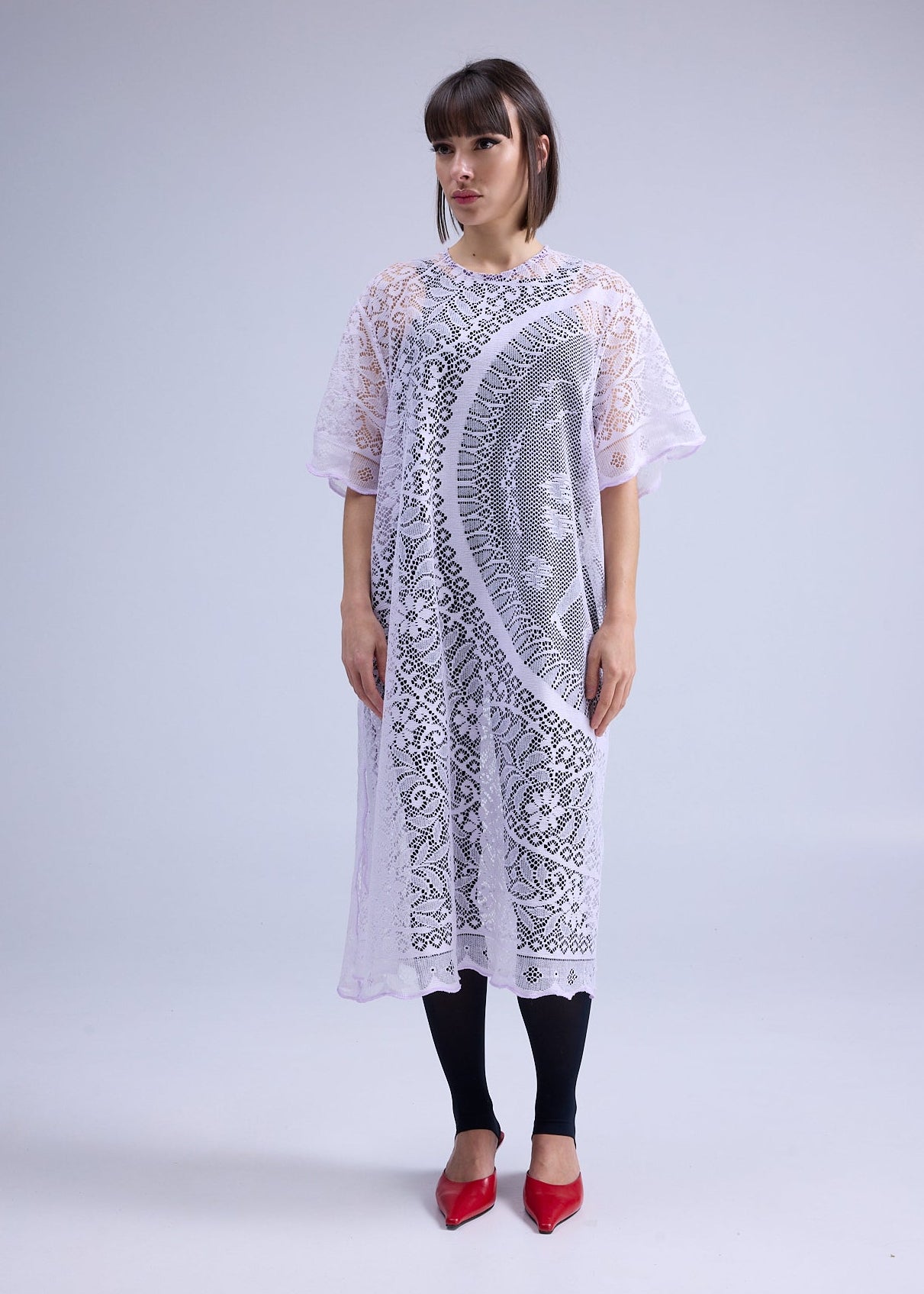 RE/Maison / Top/robe Goutte Dentelle - n°5 lila