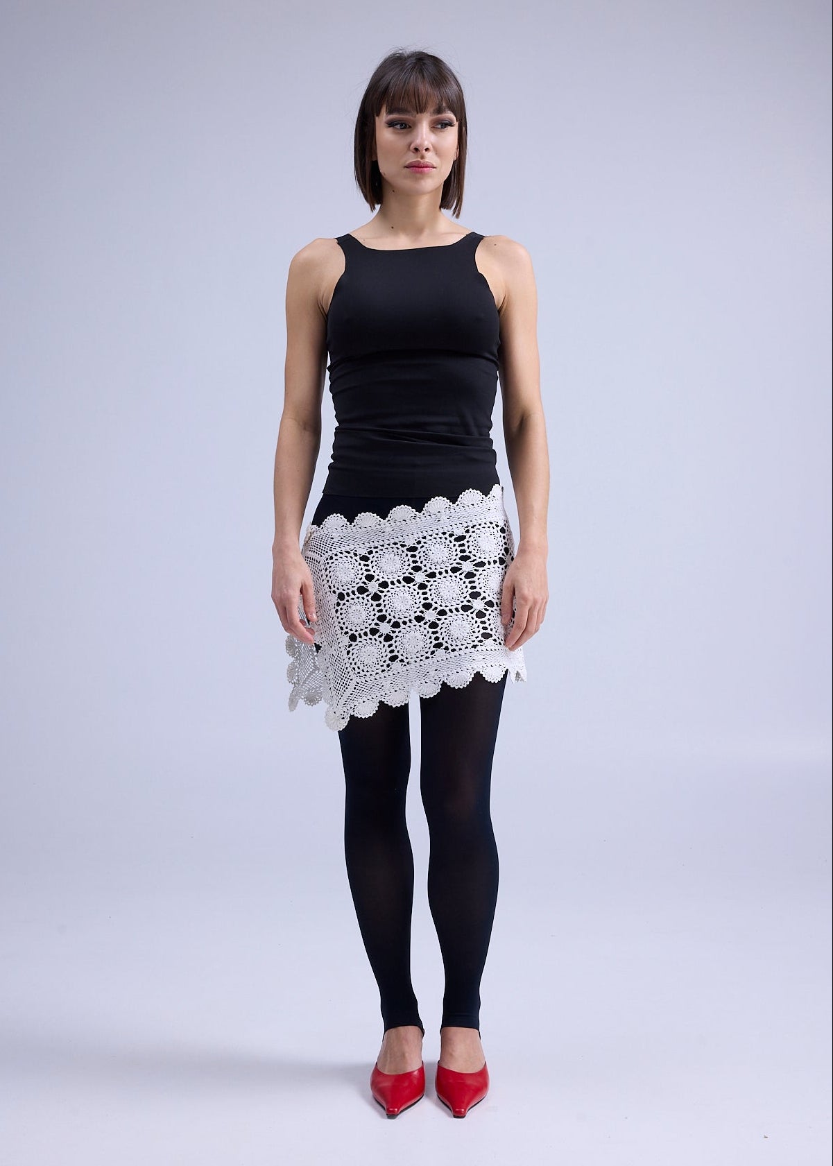 RE/Maison / Jupe Napperon - n°1