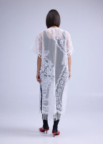 RE/Maison / Top/robe Goutte Dentelle - n°2 franges