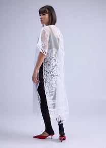 RE/Maison / Top/robe Goutte Dentelle - n°2 franges