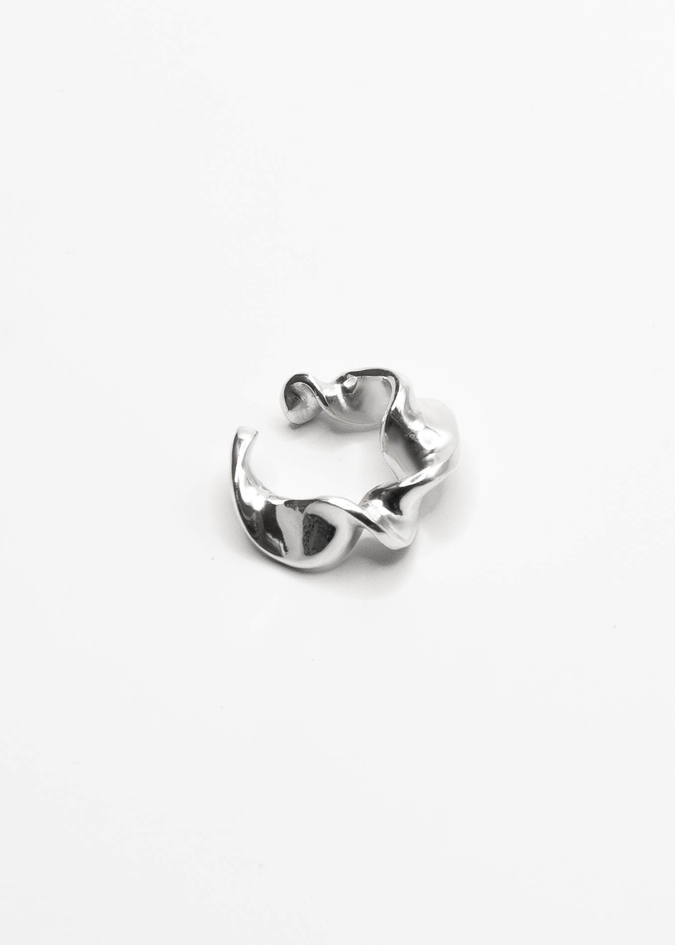 Emilie Gouëzec / earcuff VESTIS mini - argent et plaqué or