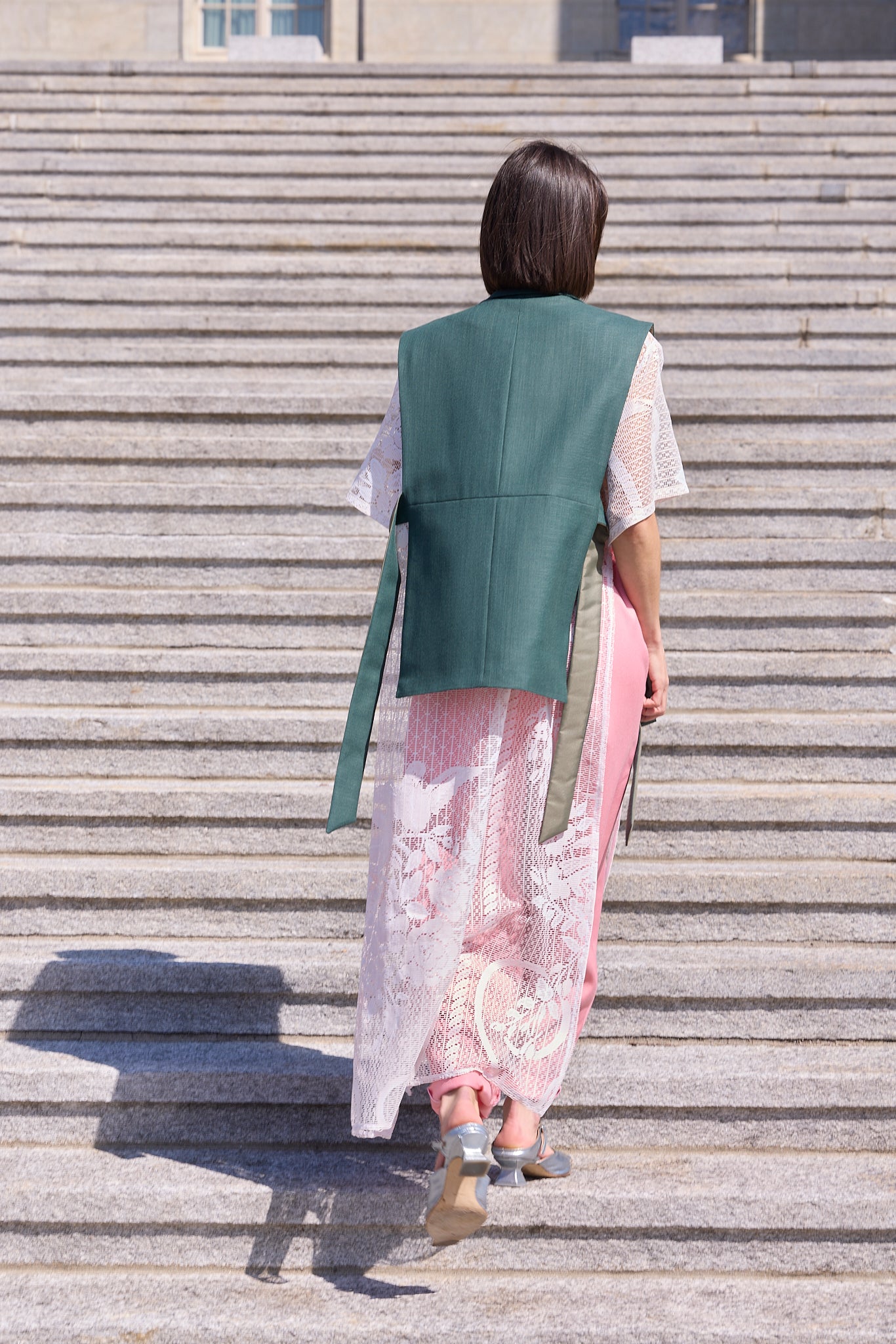 RE/Papa's Blazer à noeuds - n°73 vert