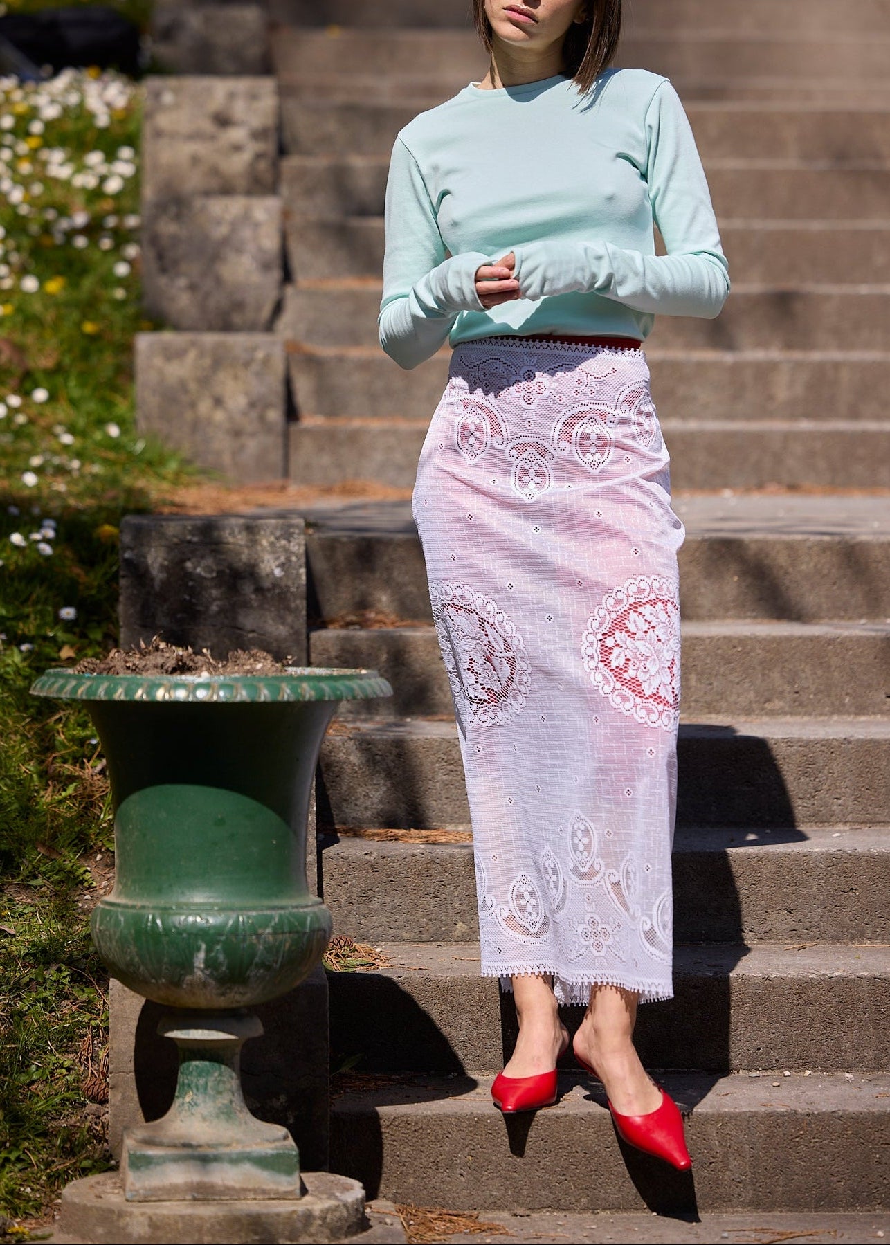 RE/Maison / Jupe Napperon - n°3