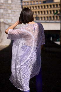 RE/Maison / Top/robe Goutte Dentelle - n°5 lila