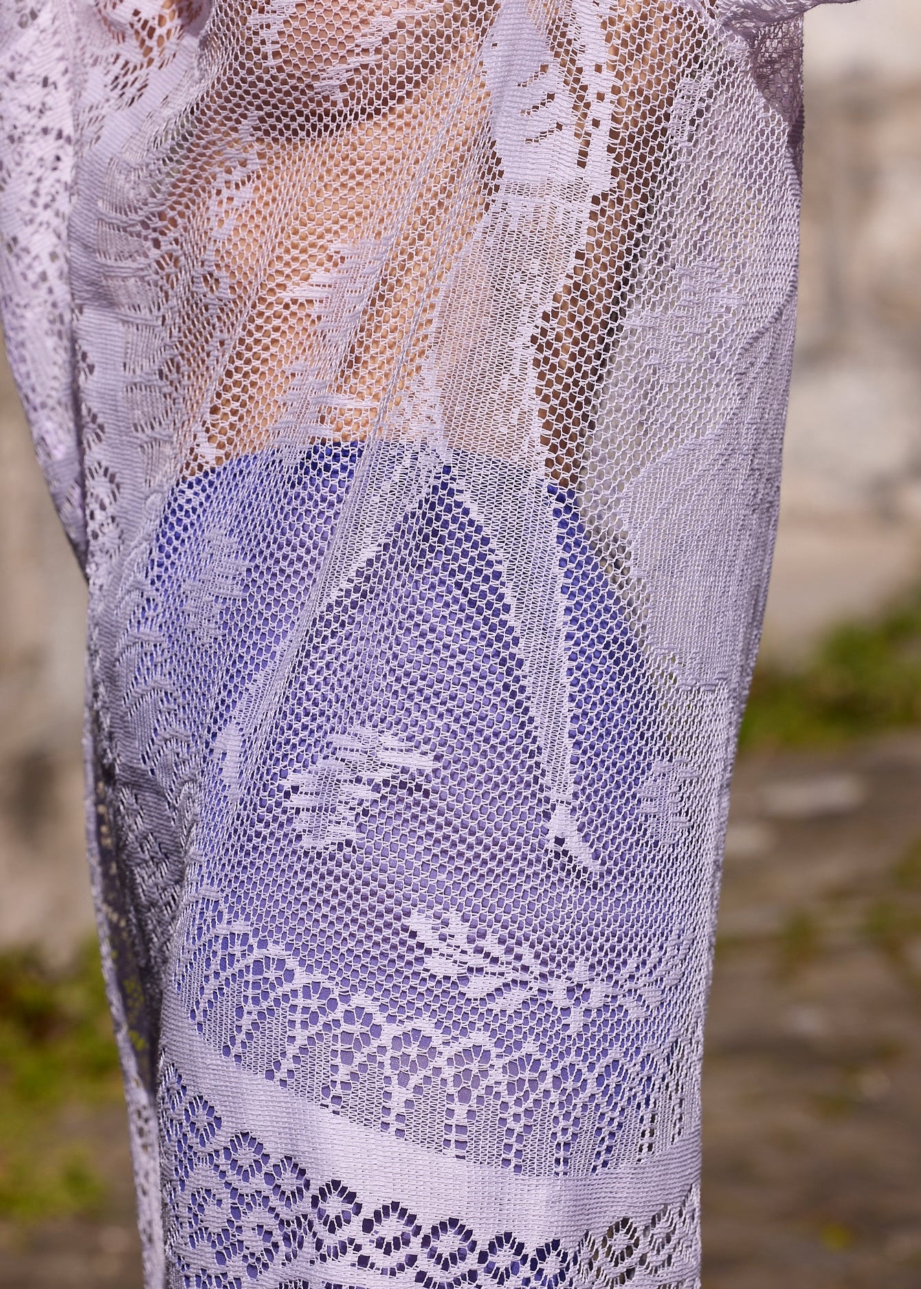 RE/Maison / Top/robe Goutte Dentelle - n°5 lila