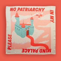 Maison &amp; Maison / Carré de soie - NO PATRIARCHY