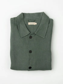 CARPASUS / Sur-Chemise lin Montagnola, Olive