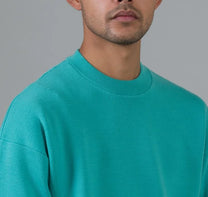 FRANZISKA LUETHY / Lenni Sweater - turquoise