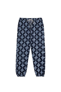 CREST /  Pantalon monogramme fleurs