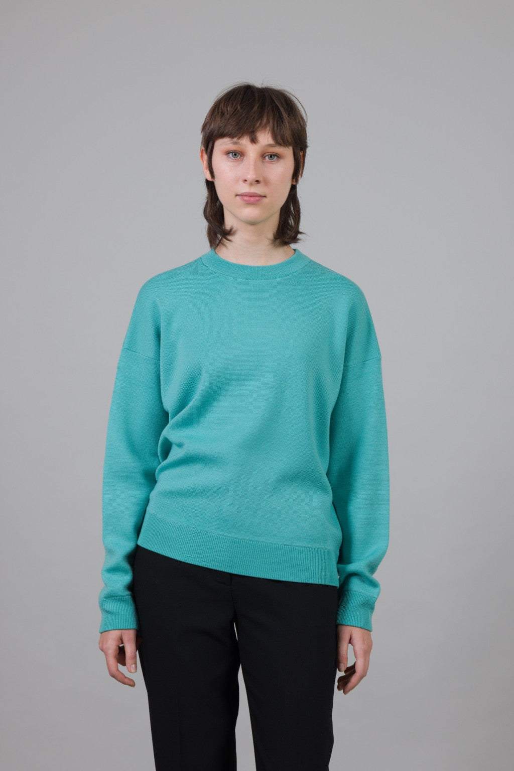 FRANZISKA LUETHY / Lenni Sweater - turquoise