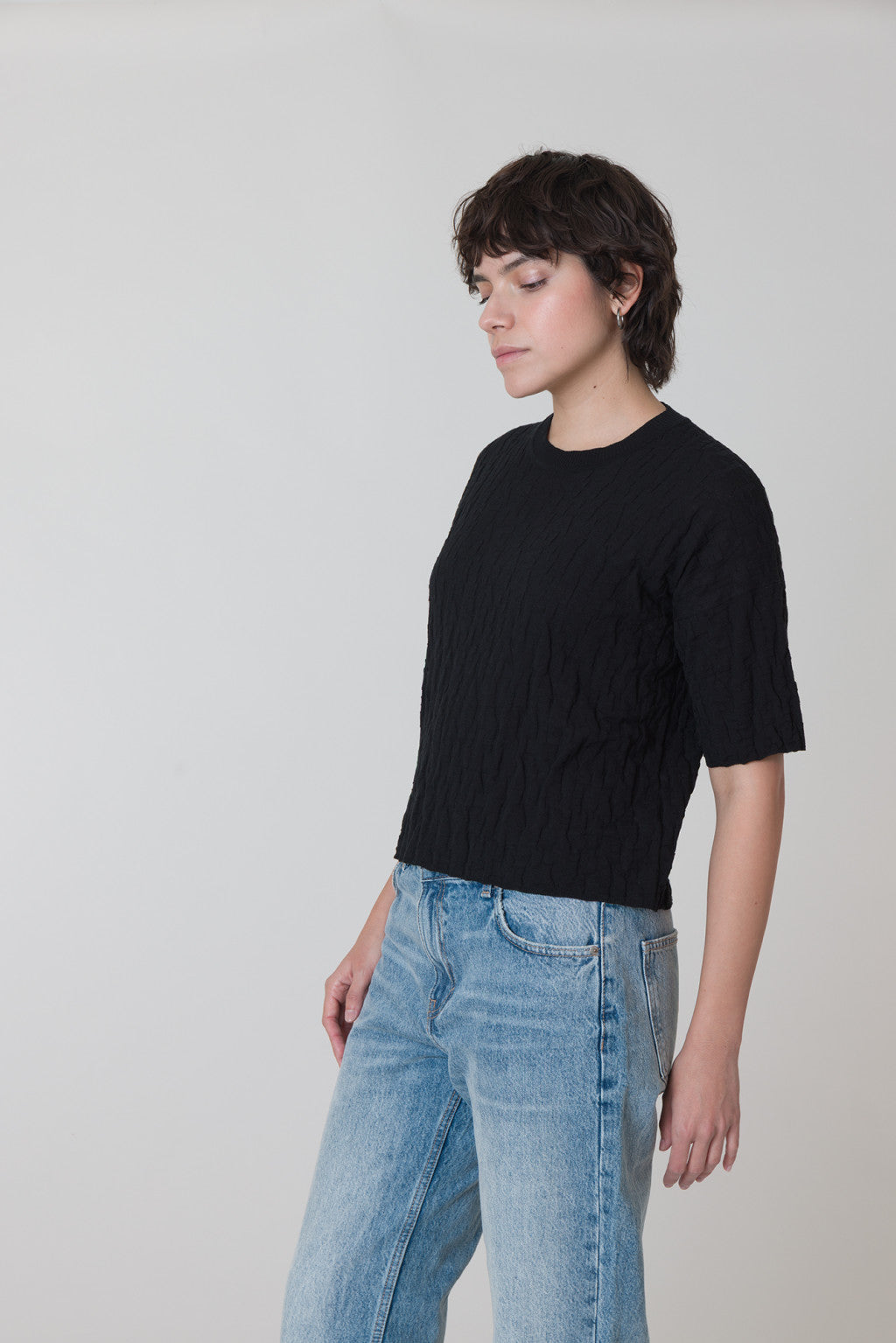 FRANZISKA LUETHY / Amna Shirt Black