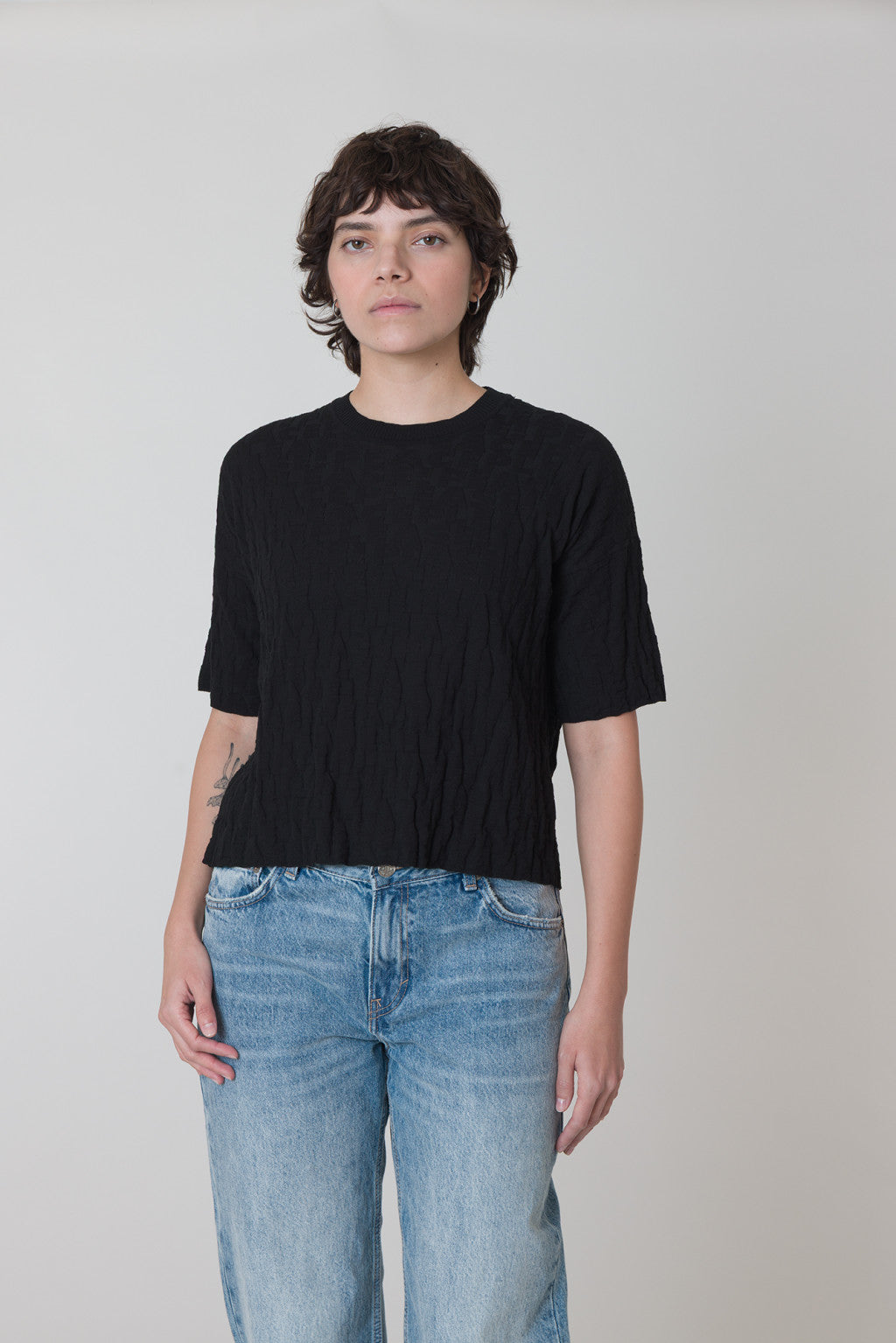 FRANZISKA LUETHY / Amna Shirt Black