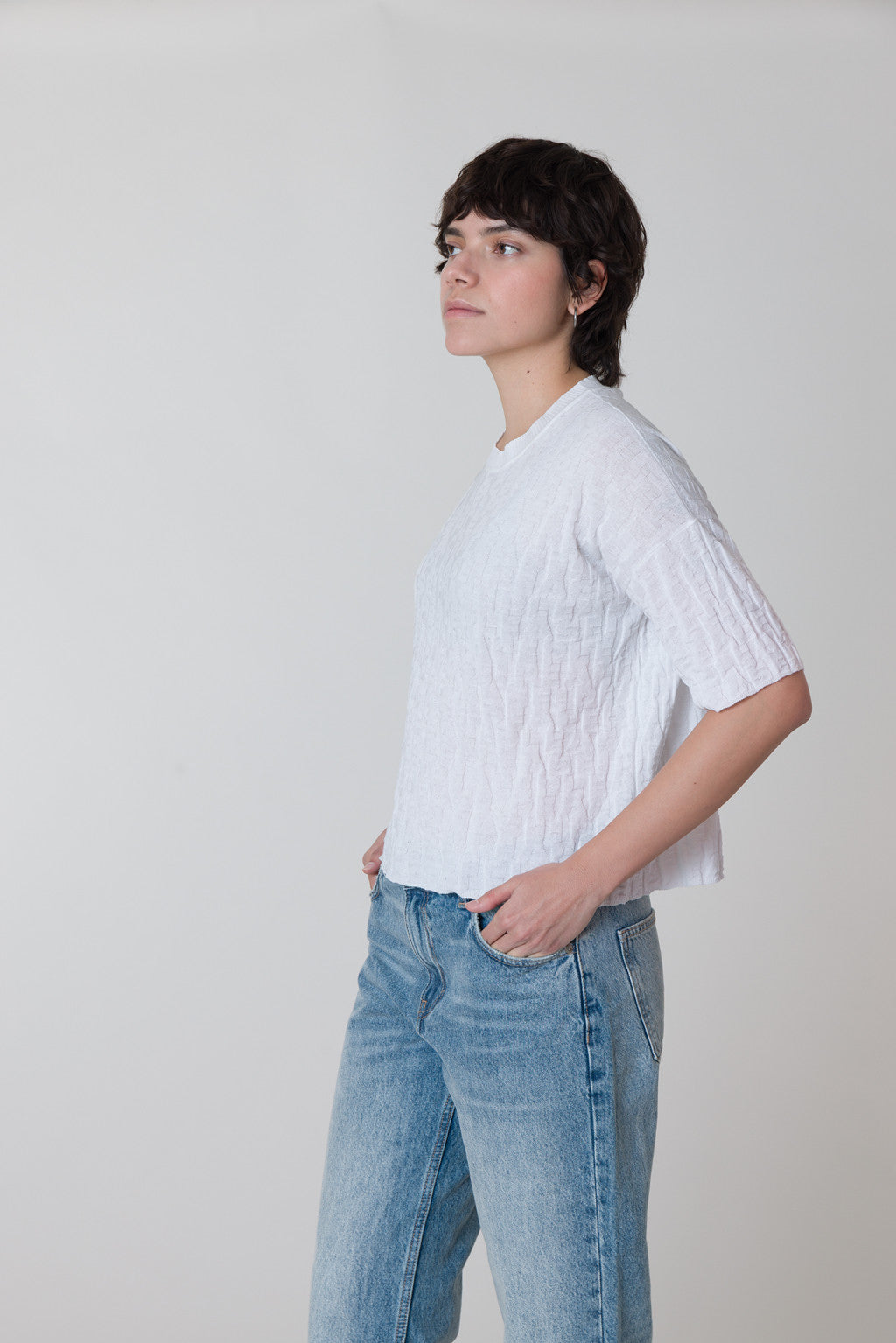 FRANZISKA LUETHY / Amna Shirt White