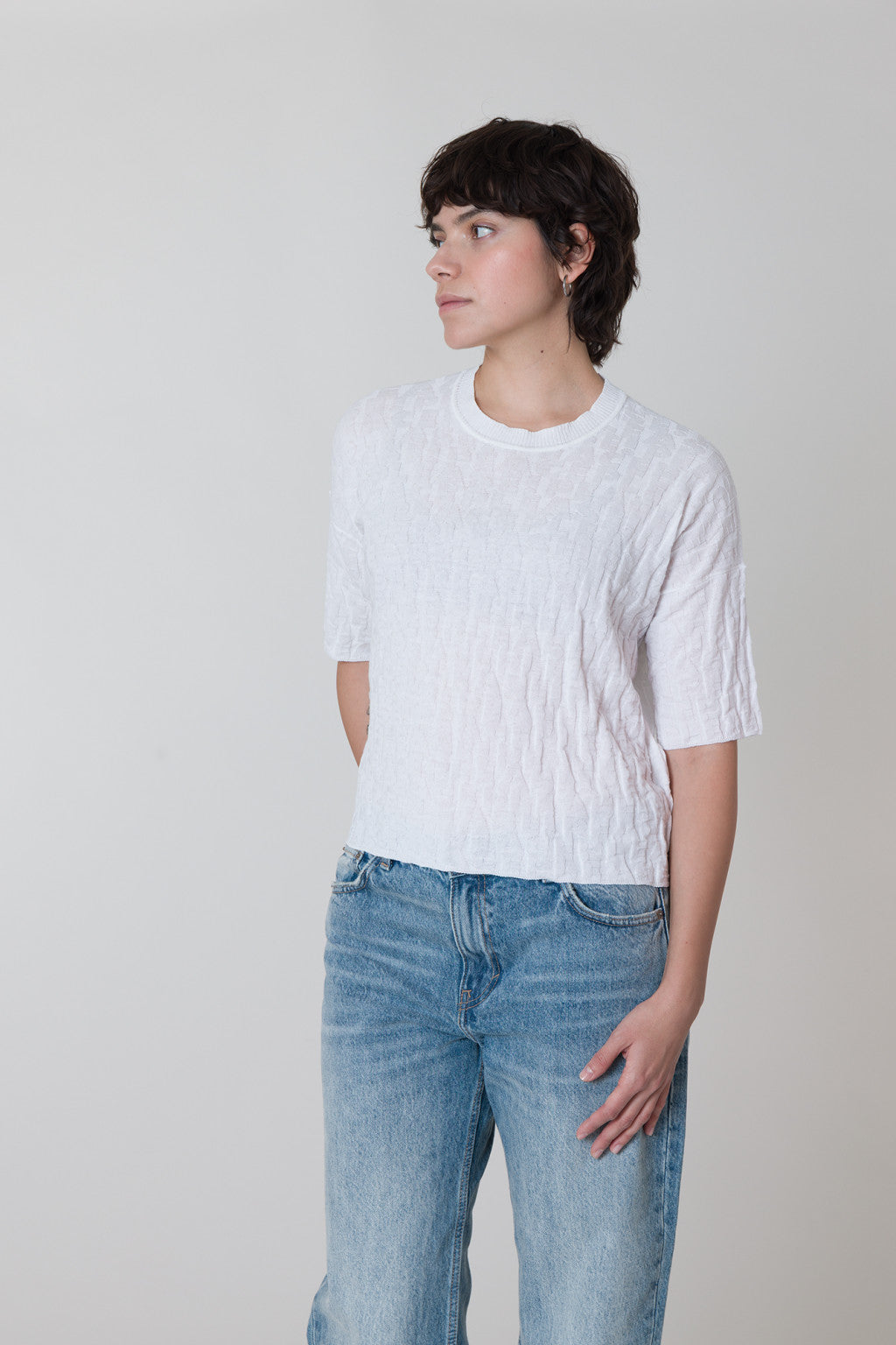 FRANZISKA LUETHY / Amna Shirt White