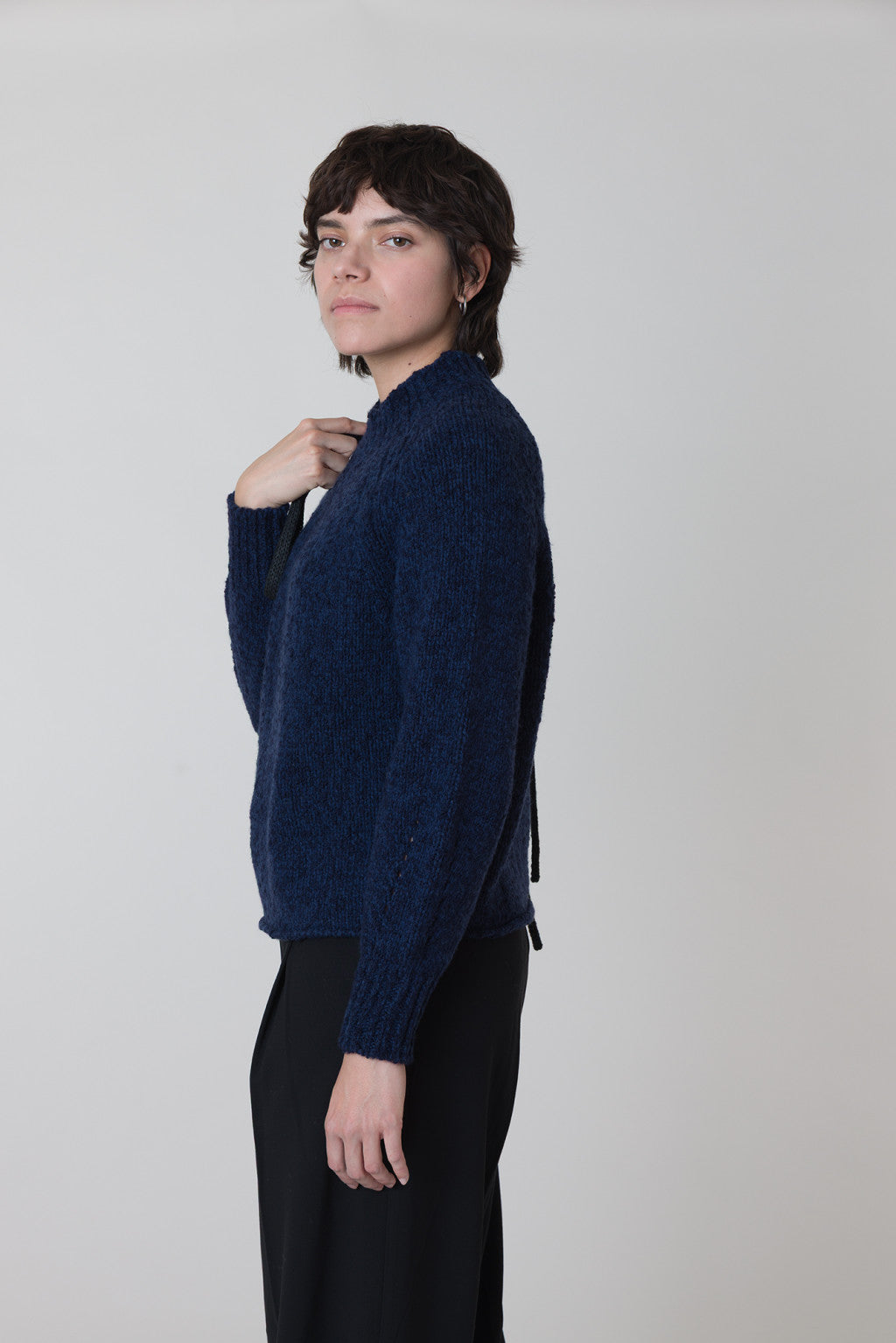 FRANZISKA LUETHY / Rue Sweater - Navy
