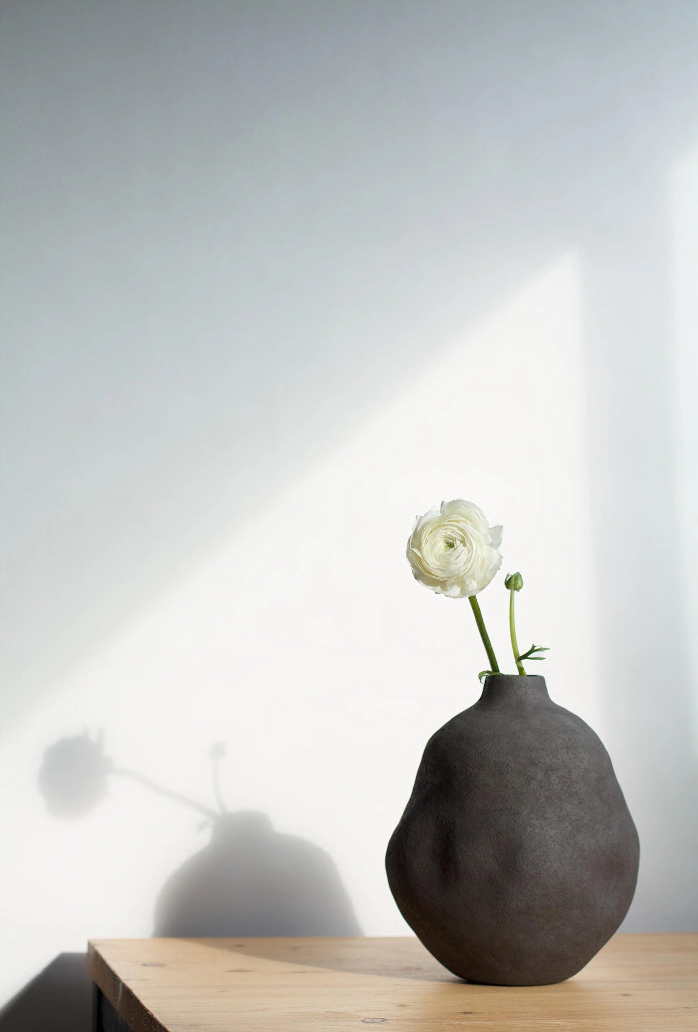 Glay Studio / Grand vase en grès - noir