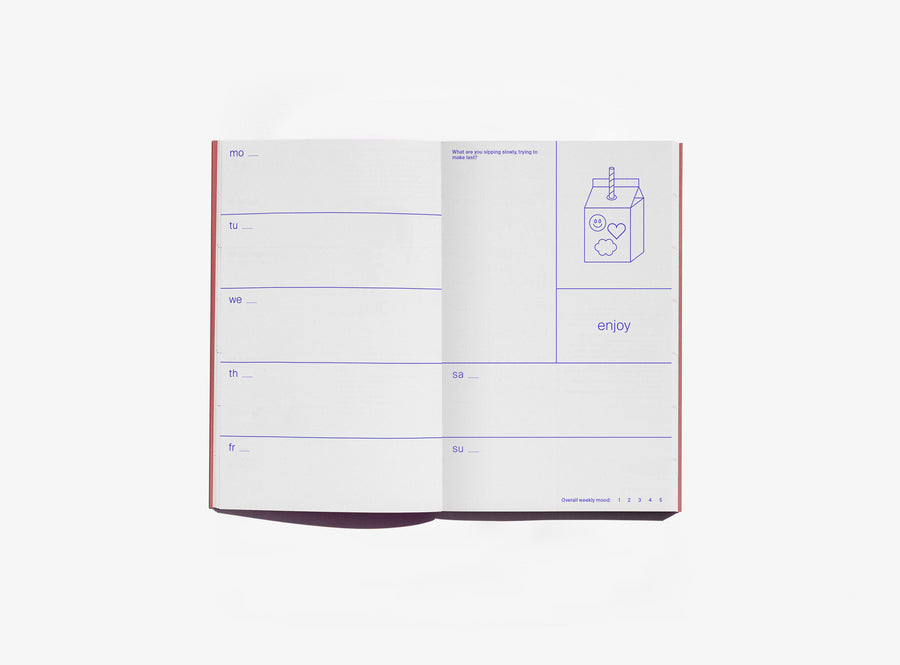 JULIE JOLIAT / Undated Planner - Blueberry Milk