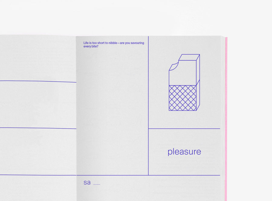 JULIE JOLIAT / Undated Planner - Blueberry Milk