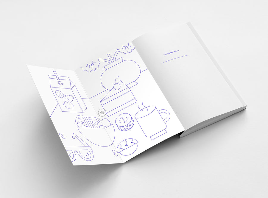 JULIE JOLIAT / Undated Planner - Blueberry Milk