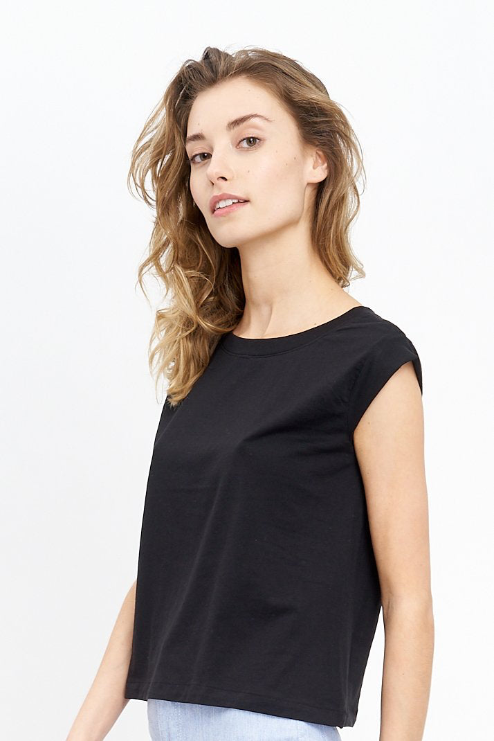 Jungle Folk / t-shirt Isla, noir