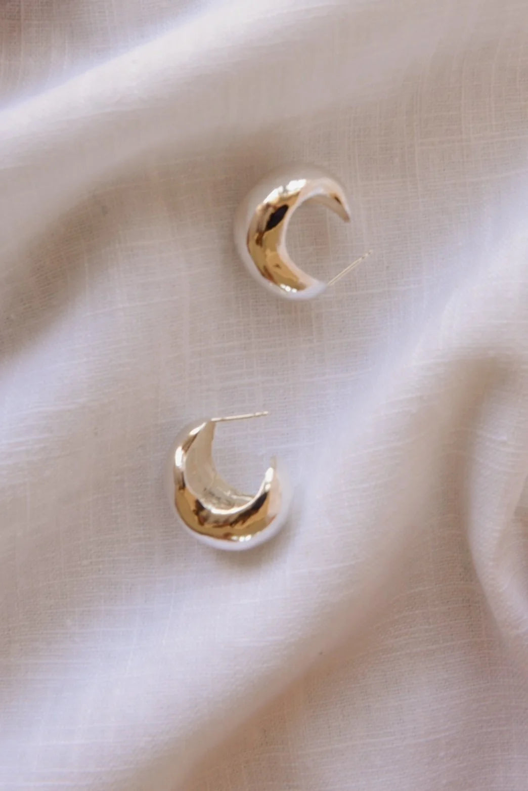 Salut Georgette / Boucles d&#39;oreilles - Créole épaisse