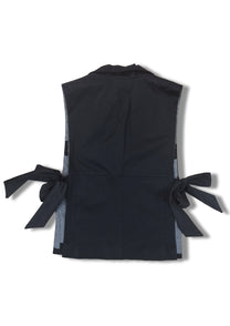 RE/Papa&#39;s Blazer à noeuds - n°30 REVERSIBLE