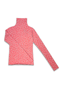 LABORATOIRE / Pull chaussette - Saumon à fleurs