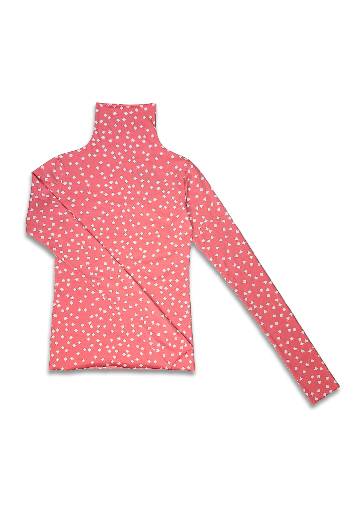 LABORATOIRE / Pull chaussette - Saumon à fleurs