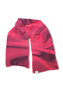 9V9 / LAVA SCARF - Fucsia/Aubergine