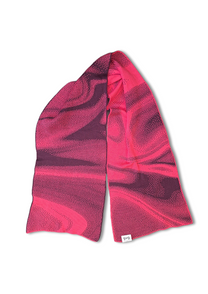 9V9 / LAVA SCARF - Fucsia/Aubergine