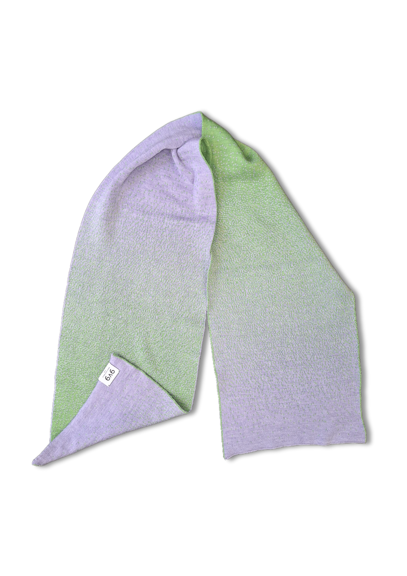 9V9 / FADE SCARF Lila/Green
