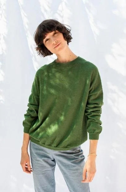 Jungle Folk /  pull ARVO - spring green