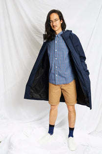 LABORATOIRE / Manteau Peloton, marine