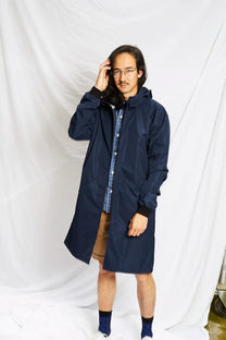 LABORATOIRE / Manteau Peloton, marine