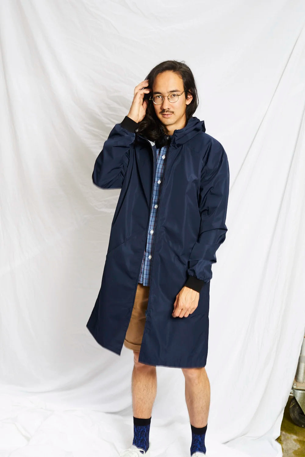 LABORATOIRE / Manteau Peloton, marine