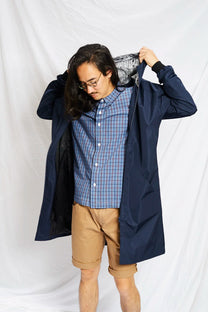 LABORATOIRE / Manteau Peloton, marine