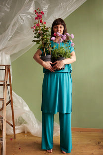 LABORATOIRE / Pantalons Flou en jersey