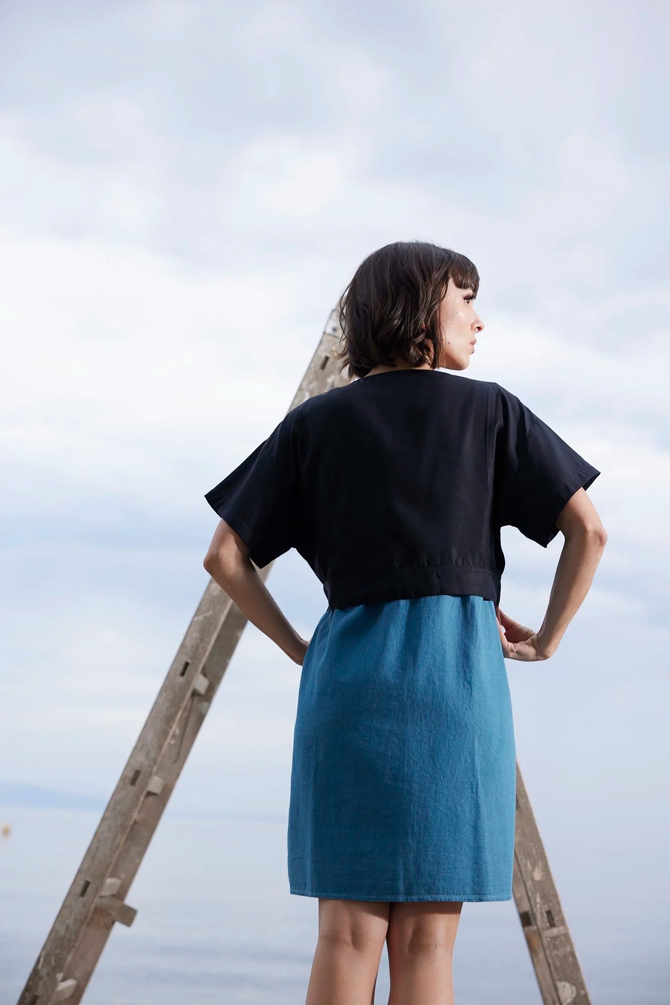 RE/Jungle Folk / Top ASPEN - black