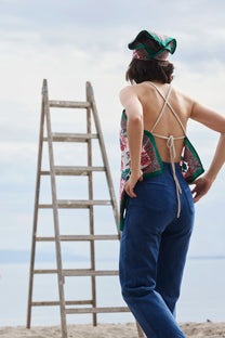 RE/Jungle Folk / Pantalons jeans Ada, bleu
