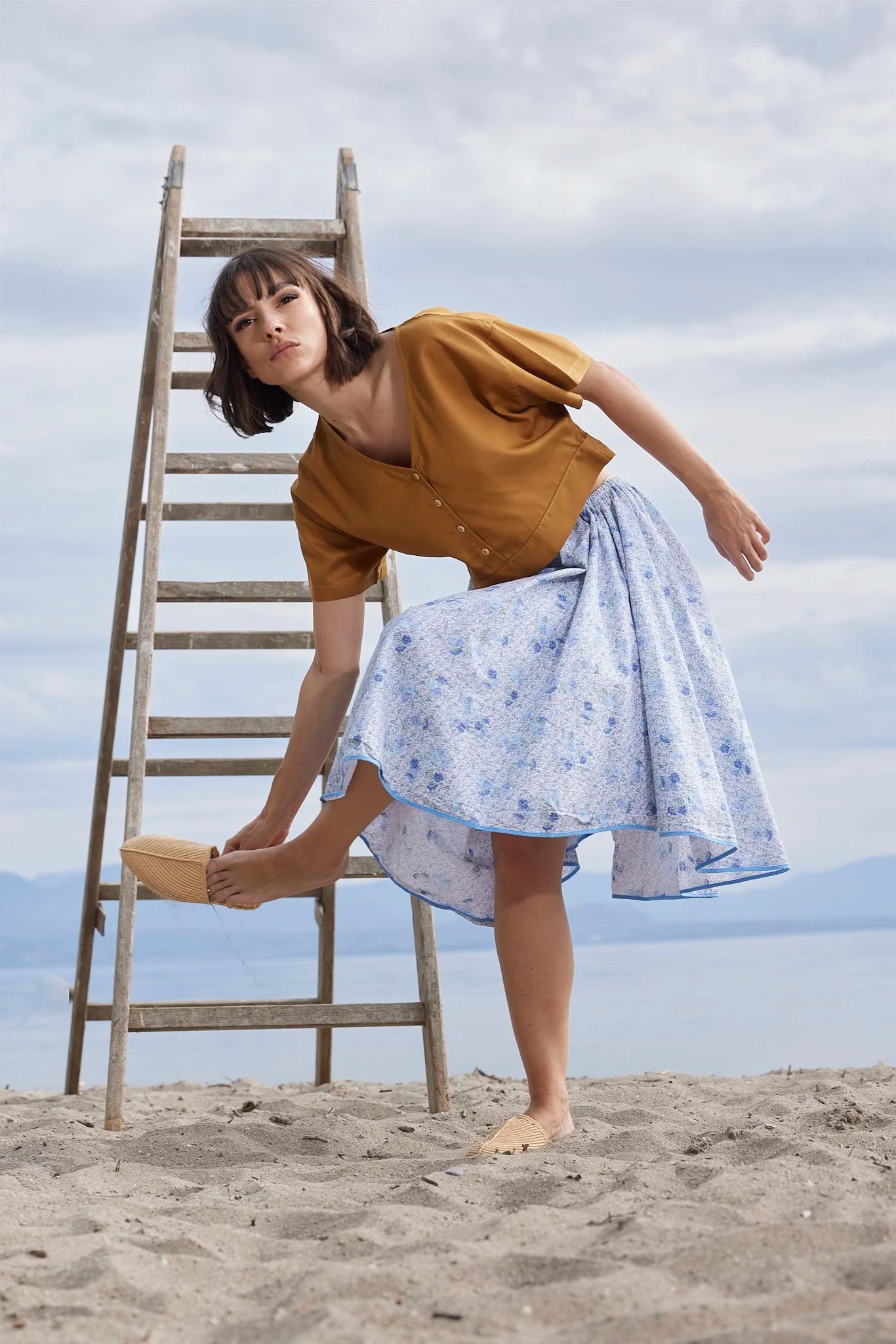 RE/Maison / Tablecloth Skirt - No. 68