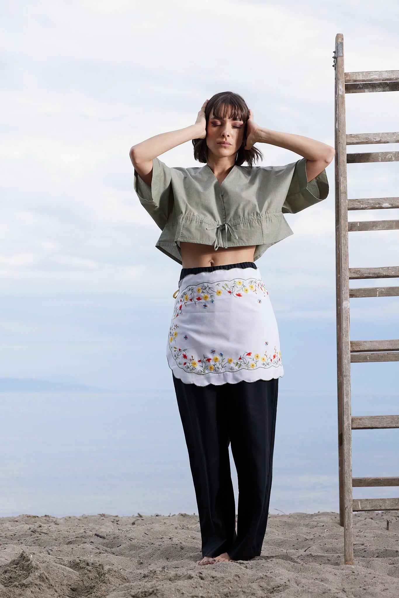 RE/Jungle Folk / Top Oaxaca - Sage
