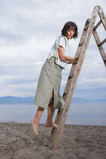 RE/Jungle Folk / Oaxaca Skirt - Sage