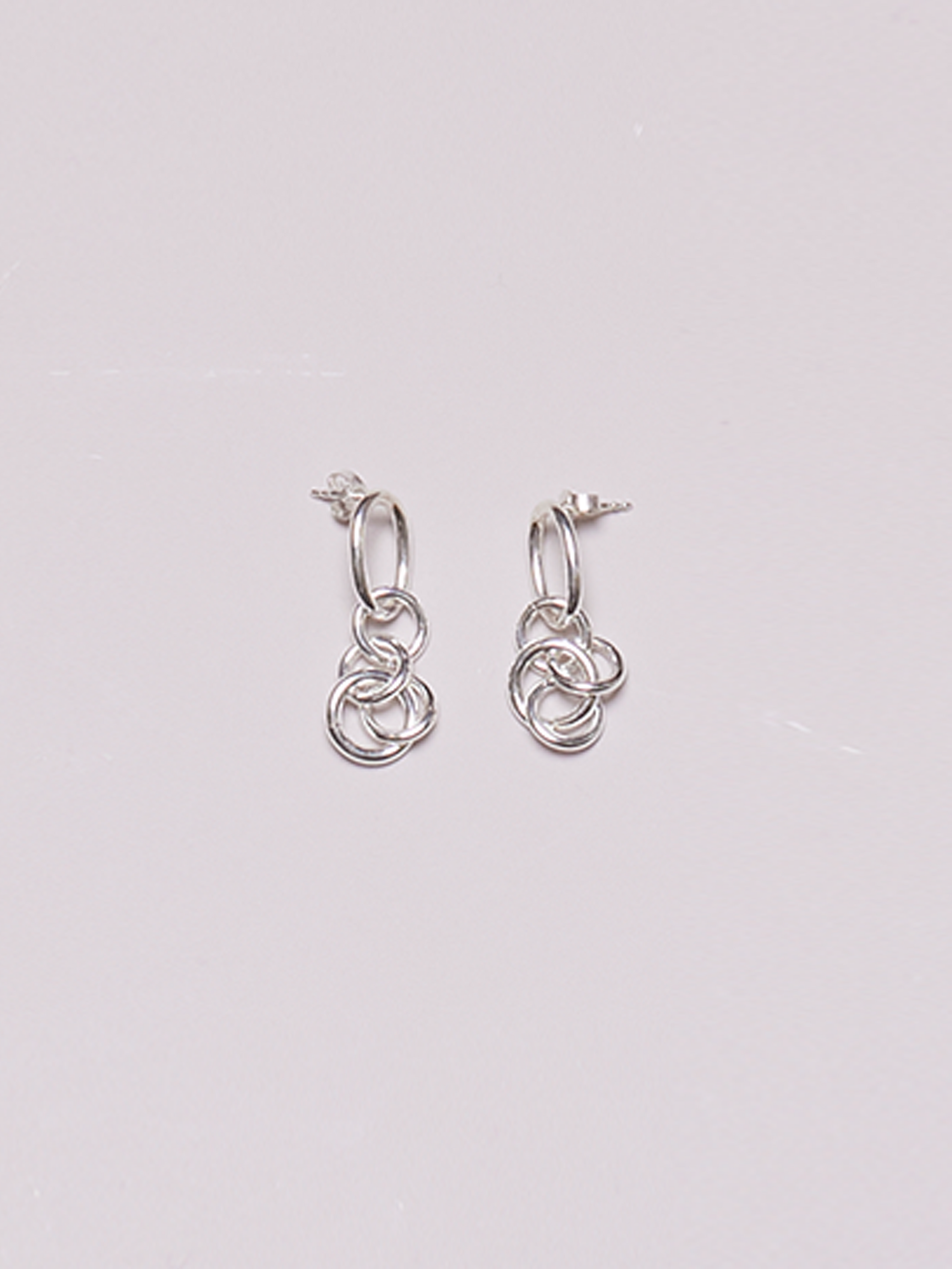 Capucine Jewelry / Boucles d&#39;oreille anneaux: base + 3 anneaux petits + 1 anneau moyen