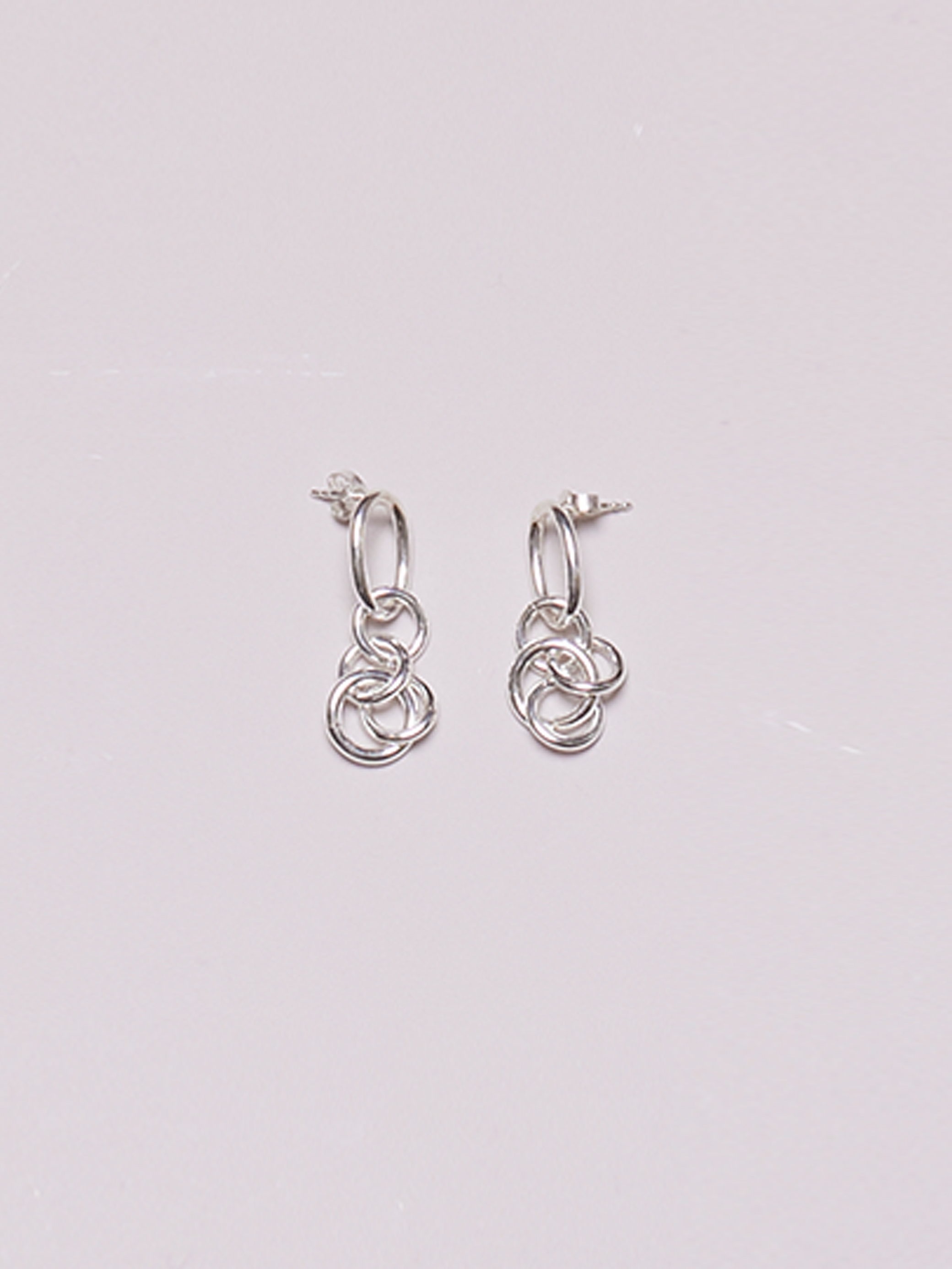 Capucine Jewelry / Boucles d&#39;oreille anneaux: base + 3 anneaux petits + 1 anneau moyen