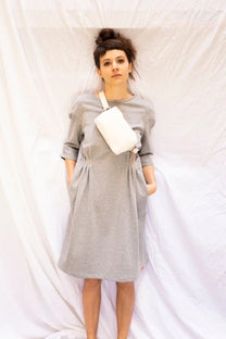 QWSTION / hip pouch / blanc, noir ou gris