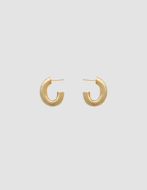Small oval Bold Hoops, or