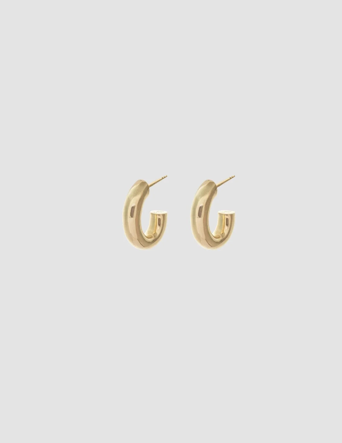 Small oval Bold Hoops, or