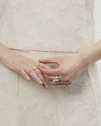 Laura Micheli Jewelry / bague Torsadée, Argent 925